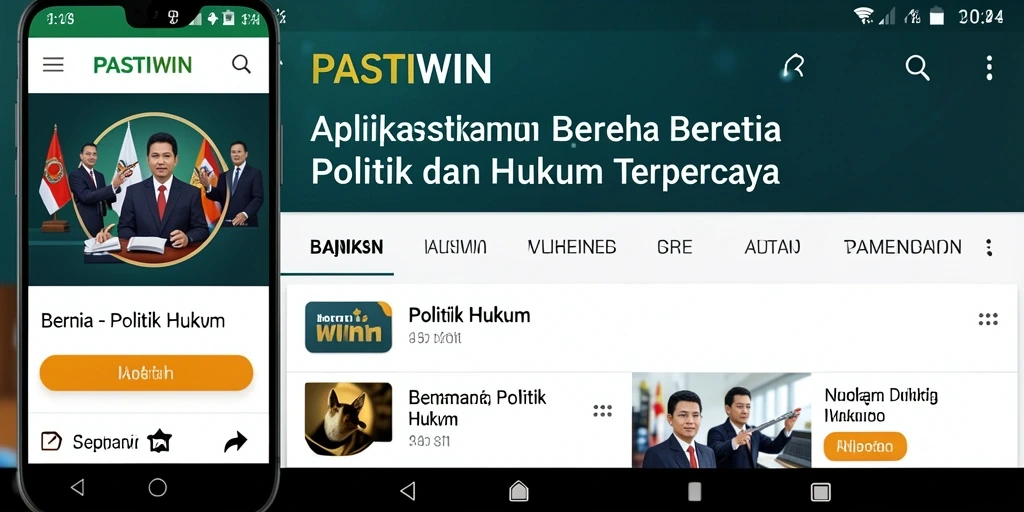 Tampilan antarmuka PASTIWIN yang simpel dan informatif.